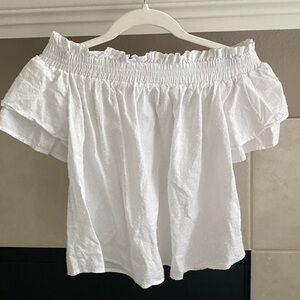 Jack Wills White Off Shoulder Blouse